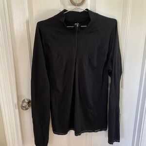 Patagonia Capilene Black Long Sleeve Top